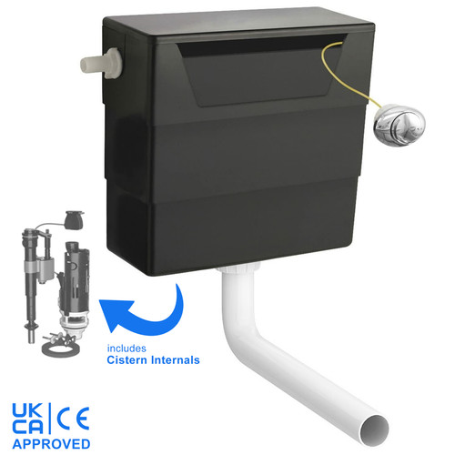 Concealed toilet cistern dual - concealed,