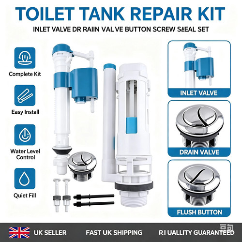 Dual flush toilet - flush, cistern