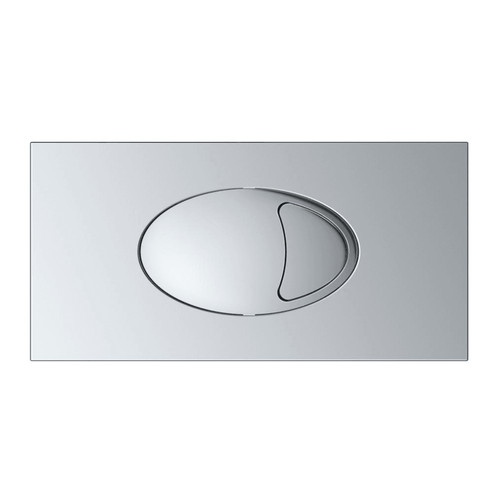 Large dual flush plate - dual,