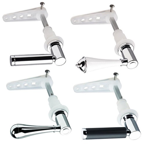 Toilet flush lever - flush, types