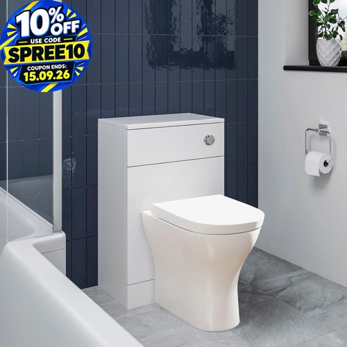 Btw back wall toilet - to,
