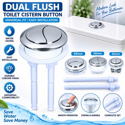 58mm replacement dual flush - 38-58mm,