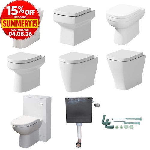 Back wall toilet btw - btw, wc