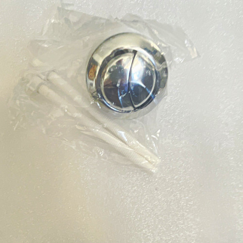 Dual flush round silver - round,