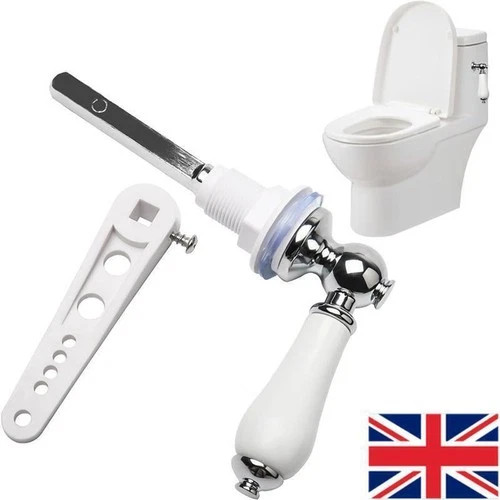 Ceramic toilet cistern lever - cistern,