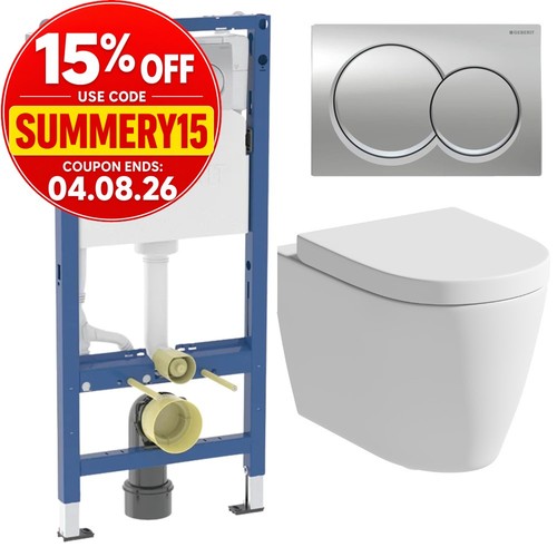 Rimless wall hung - wall, toilet
