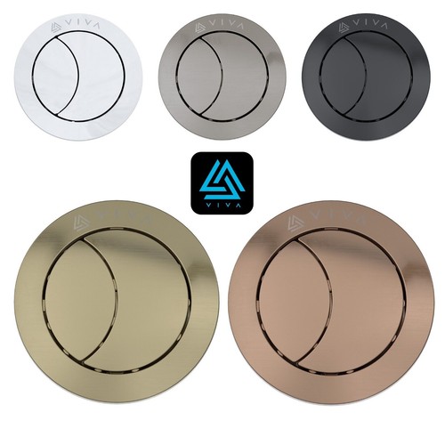 Viva toilet push button round - toilet,