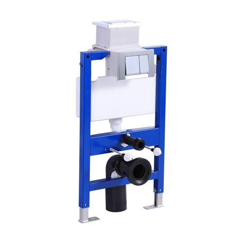 Wall hung toilet frame - hung,