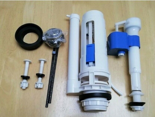Dual flush toilet valve - toilet, push