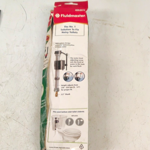 Fluidmaster 400lb074 toilet - fluidmaster,
