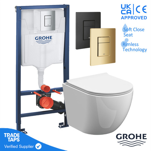 Wall hung toilet pan - pan, frame
