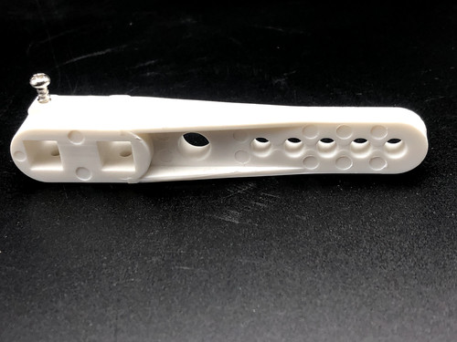 Fully adjustable white plastic - fully,